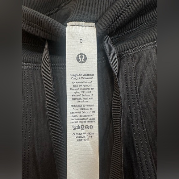 LuluLemon Dance Studio Mid-Rise Pant Regular in Black - Picture 5 of 10